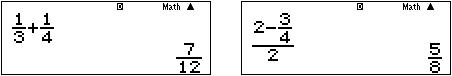 fx-82 Mathematical Output